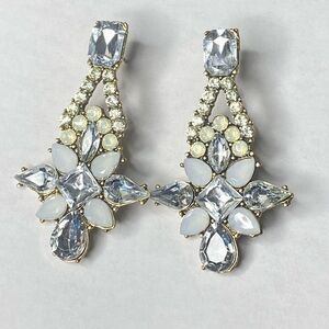 STATEMENT CRYSTAL EARRINGS l Bridal Earrings l Statement Earrings #156